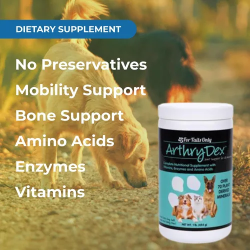 Miniatura 4 de YOUNGEVITY Arthrydex - Suplemento nutricional completo Vitaminas probióticas enzimas Mascotas Huesos Saludables – Bote de 1 libra (paquete de 4)