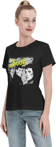 Miniatura 4 de Soda Stereo Soda Stereo T Shirt Female Summer Tee Casual Short Sleeve Tshirt