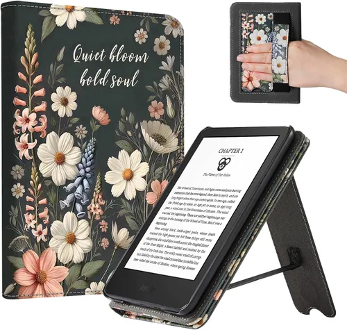 Miniatura 24 de CoBak Case for 6" E-Reader - PU Leather Smart Cover with Auto Sleep/Wake & Hand Strap