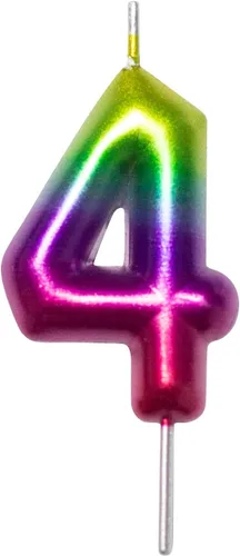 Miniatura 256 de DERVENTA Vela con números de 2.36 pulgadas, decoración perfecta para cumpleaños, brunch, postre, pastel, 1 pieza (número 0 rosa)