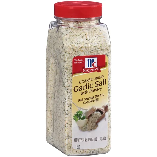 McCormick - Sal de ajo con ajo molido grueso y perejil, 28 onzas
