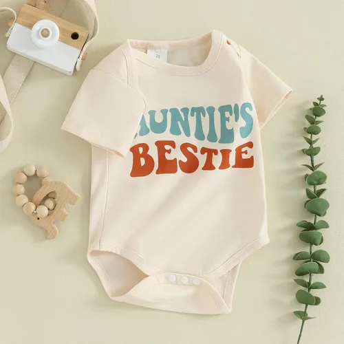 Miniatura 14 de Pañalero para bebé recién nacido, con frase en inglés “Got my mind on my momy”, color gris y blanco, talla 0-18M