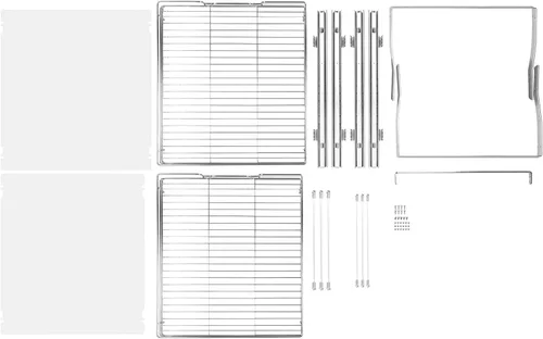 Miniatura 8 de VEVOR Organizador de gabinete extraíble de 2 niveles de 15.7 pulgadas de ancho x 21 pulgadas de profundidad x 3.2 pulgadas de alto, estantes