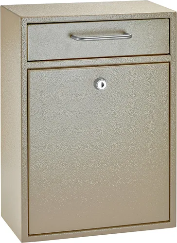 Miniatura 20 de Buzón de correo con caja de seguridad, de montaje en pared, 7415 Granite