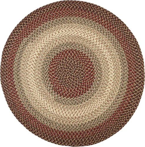 Miniatura 22 de Rhody Rug Easy Living EL33 Taupetone - Alfombra ovalada trenzada de 4 x 6 pies, decoración del hogar, tapete para piso o dormitorio, de fácil