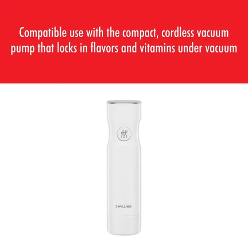 Miniatura 10 de ZWILLING Fresh & Save - Lonchera de plástico hermética, recipiente hermético para almacenamiento de alimentos, contenedor de preparación de comidas