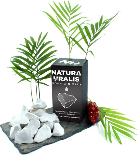 Miniatura 5 de Natura Uralis Trozos de Tiza Premium Belgorod 7 oz de Trozos de Tiza Blanca - Crujido Increíble, Textura Terrosa, Aterciopelada y Firme