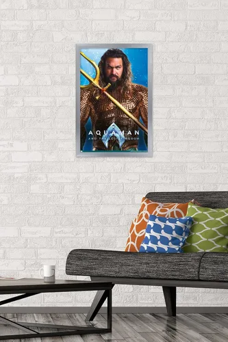 Miniatura 26 de Trends International DC Comics Movie Aquaman y el Reino Perdido - Póster de pared Aquaman de 22.4 pulgadas de largo x 14.7 pulgadas de ancho