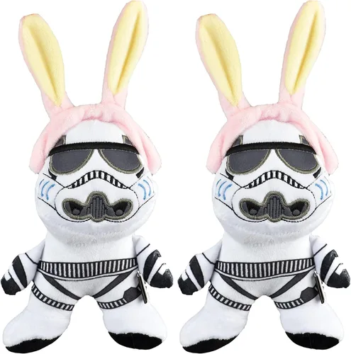 Miniatura 9 de STAR WARS FF19495 - Juguete chirriante para mascotas, peluche de Chewbacca Rebel y huevo de Pascua de 6 pulgadas, juguete relleno de Chewbacca