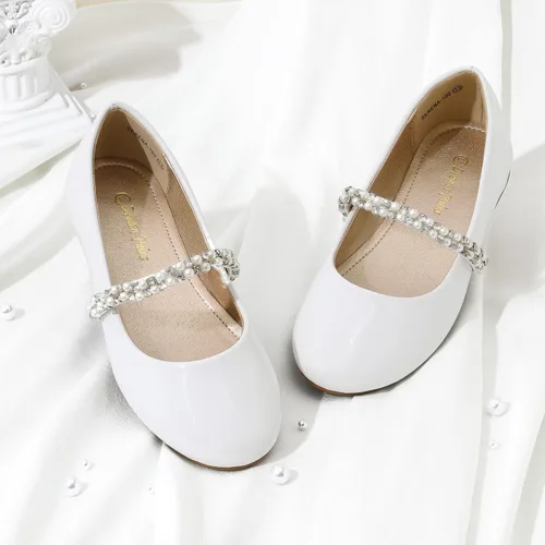 Miniatura 7 de DREAM PAIRS Zapatos de vestir Mary Jane para niñas, zapatos planos de bailarina para boda, fiesta (bebéniño pequeñoniño grande)