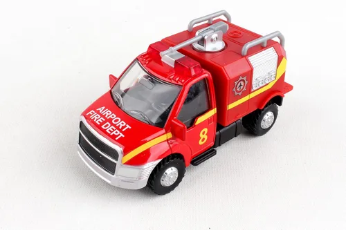 Miniatura 3 de Daron Lil Truckers Airport FIRE Camión, Rojo