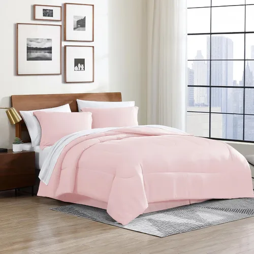 Miniatura 14 de Cathay Home Basic Bedding Home Essential - Juego de ropa de cama de microfibra ultrasuave y ligera, resistente a las arrugas, 6 piezas
