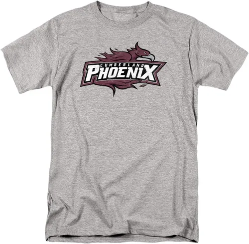Cumberland University - Camiseta unisex con logotipo primario envejecido oficial para adultos