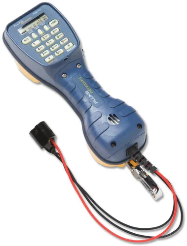 Miniatura 3 de Fluke Networks Set de multímetro probador de teléfono TS52 con pantalla LCD, 1