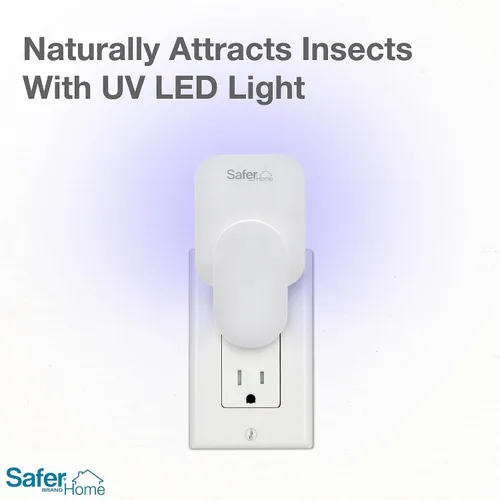 Miniatura 6 de Safer Brand - Trampa para enchufe modelo Safer Home SH502 para interiores sin productos químicos que ofrece 400 pies cuadrados de protección
