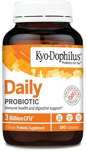 Miniatura 2 de Suplemento con probióticos para la salud digestiva y del sistema inmunitario, de Kyolic Kyo-Dophilus (en cápsulas), 60042, 1, 1