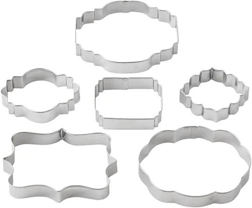 Miniatura 3 de Wilton 417-7555 juego de cortadores para placa de fondant, 6