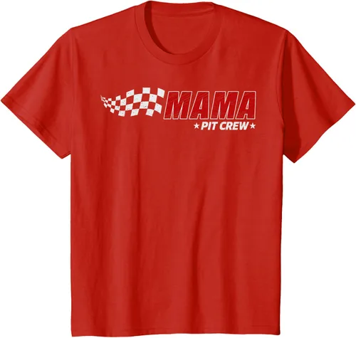 Miniatura 3 de Mama Pit Crew Race Car Birthday Family Matching Pit Crew Camiseta