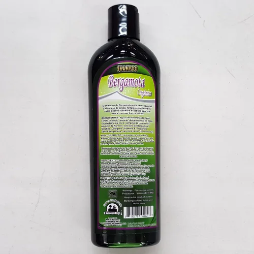 Miniatura 2 de Bergamota Champú Orgánico 15.21 Fl Oz Enriquecido con Queratina, Colageno y Vitamina E