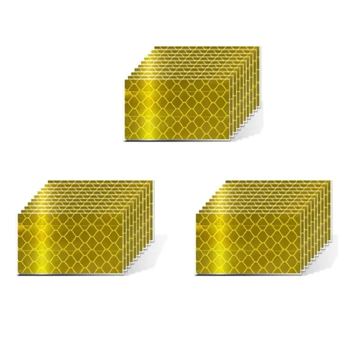 Miniatura 164 de Cinta reflectante blanca de 4 pulgadas, adhesivo de seguridad de advertencia impermeable para exteriores (10 pies)