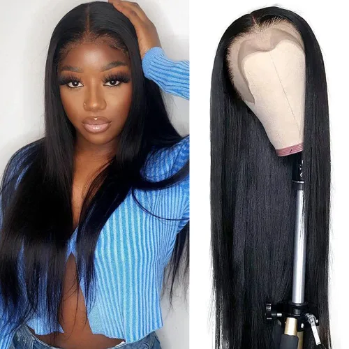 Miniatura 14 de Pelucas de cabello humano con encaje frontal HD de 13 x 6 pulgadas, densidad 200, pelucas de cabello humano ondulado con encaje frontal