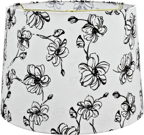 Miniatura 27 de Aspen Creative 32306A Lámpara tapa dura transicional Empire con forma de araña en azul lavado, 30,5 cm de ancho en la parte superior x 35,6 cm