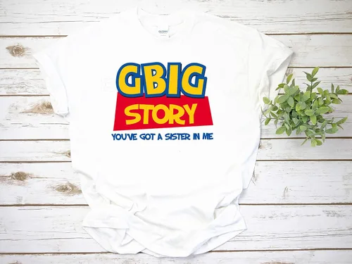 Miniatura 4 de Big Little GBig GGBig Sorority tanks, sorority tank, Little Big, Greek shirt, Little sister, Big Sister, Big and Little shirts D18