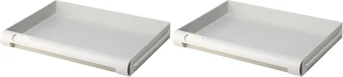 Miniatura 9 de SentrySafe - Cajón de bloqueo de plástico blanco para cajas fuertes ignífugas e impermeables SFW205, accesorio de estante multiposicional para cajas