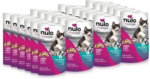 Miniatura 11 de Nulo Freestyle Bolsa de Comida Húmeda para Gatos y Gatitos, Complemento de Alimento Suave Premium Totalmente Natural Sin Granos para Gatos