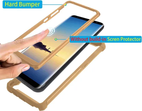 Miniatura 2 de Asuwish Funda de teléfono para LG Aristo 2/3 Plus, Rebel 4, Tribute Empire, Zone 4, K8 Plus 2018, Fortune 2, Phoenix 4, Risio 3, carcasa resistente
