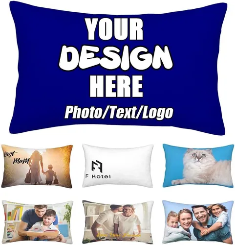 Miniatura 33 de Funda de almohada decorativa personalizada con foto de pareja, funda de cojín decorativo personalizada, fundas de almohada personalizadas