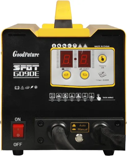 Miniatura 3 de Máquina de soldadura por puntos, extractor de puntos de abolladuras, 3500A, extractor de abolladuras por puntos, 7 modos, 3KW, pequeño punto