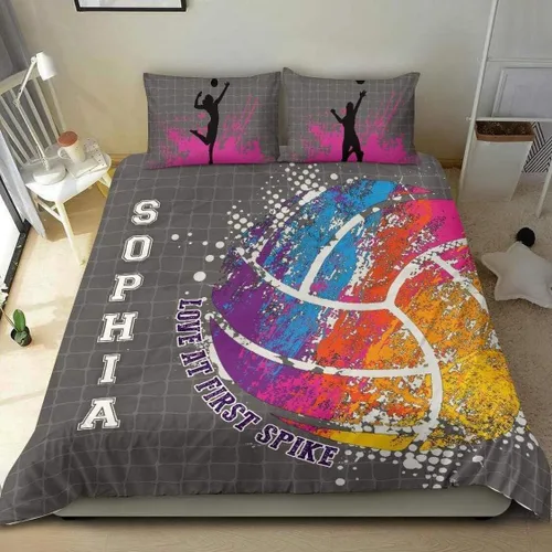 Miniatura 12 de Juego de ropa de cama de voleibol, edredón de microfibra para deportes, voleibol, tamaño King, Queen, individual, decoración para el hogar