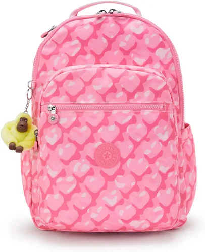 Miniatura 65 de Kipling Mochila para portátil Seoul de 15 pulgadas para mujer, duradera, espaciosa, con correas acolchadas para el hombro, funda protectora