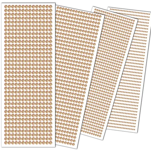 Miniatura 10 de 3090 calcomanías de diamantes de imitación autoadhesivas rojas para el cabello, joyas para los ojos, calcomanías con purpurina para el cuerpo, rojo