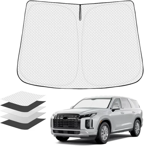 Miniatura 153 de KUST Parasol para parabrisas para Hyundai Tucson 2016-2021 (no para Tucson 2022), accesorios protectores solares de ventana, protector solar