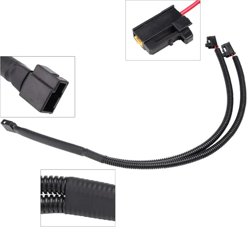 Miniatura 2 de FARBIN 1 a 2 Adaptador Conector de Bocina Tipo Y Kit de Cableado de Enchufe Especial para Bocina de Coche y Camión Toyota Plug and Play