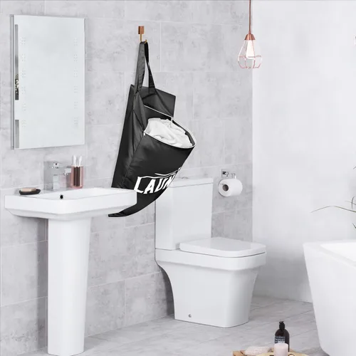 Miniatura 8 de 2 bolsas grandes de viaje para lavandería, bolsa húmeda impermeable lavable para ropa sucia, traje de baño, entrenamiento, gimnasio, piscina, yoga
