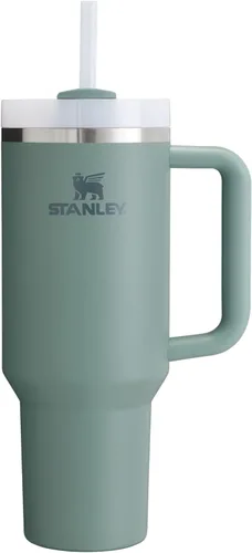 Miniatura 73 de STANLEY Quencher H2.0 FlowState - Vaso térmico de acero inoxidable con aislamiento al vacío, vaso con tapa y pajita para agua, té o café helado