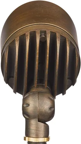 Miniatura 6 de VOLT G4 Infiniti - Foco LED de latón fundido de 12 V (bronce) para exteriores, 500 lúmenes, 2700 K, blanco cálido para iluminación de paisaje