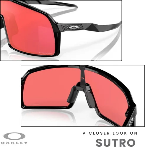 Miniatura 6 de Oakley Sutro OO9406 OO9462 - Lentes de sol para hombre, kit de correa de accesorios, bolsa de microfibra