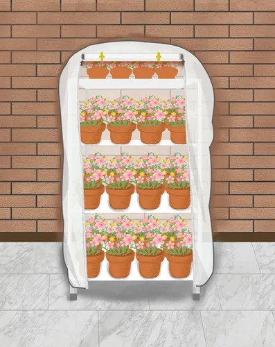 Miniatura 15 de Agfabric Warm Worth Frost Blanket - Chaqueta para arbustos de 0.95 oz 84" x 72", cubierta rectangular para plantas para protección contra heladas
