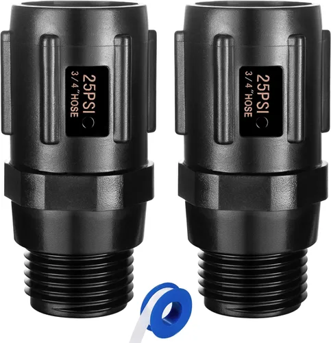 Miniatura 8 de 10 tubos de riego por goteo de 1/2 pulgada a grifo/adaptador de manguera de jardín, 3/4 pulgadas FHT a 1/2 pulgadas
