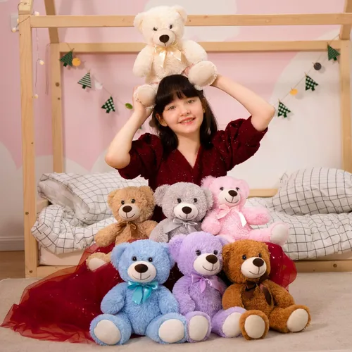 Miniatura 7 de MorisMos Oso de peluche de graduación de 14 pulgadas con gorra de graduación, regalo de graduación de clase 2026 para niños, niñas, niños, recuerdo