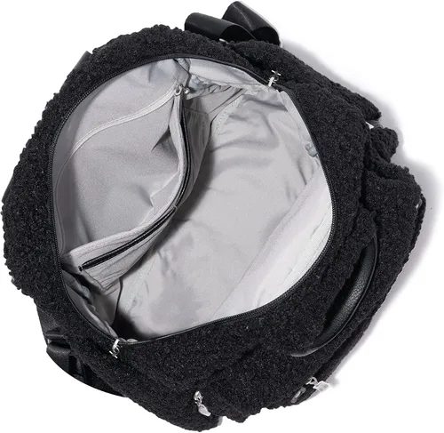 Miniatura 32 de Baggallini Mochila todo el día para mujer con pulsera de teléfono RFID, Negro, talla única