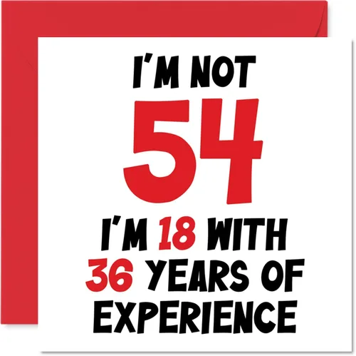 Miniatura 26 de Tarjeta de cumpleaños número 100 para mujeres y hombres, no 100, soy 18 con 82 años de experiencia, divertida tarjeta de felicitación de feliz