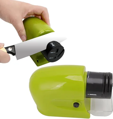 Miniatura 2 de Afiladores de cuchillos eléctricos, para cuchillos de cocina, afilador automático de cuchillos de cocina, kit de electrodomésticos de cocina