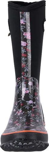 Miniatura 2 de WTW - Botas de lluvia que llegan a media pantorrilla para mujer, impermeables, aisladas, de neopreno, botas para cacería, botas de jardín, botas