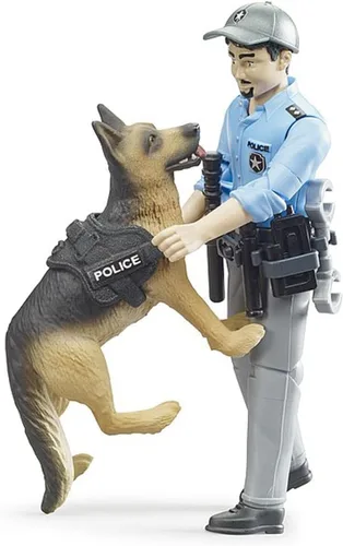 Miniatura 2 de Bruder 62150 bworld Policía con perro