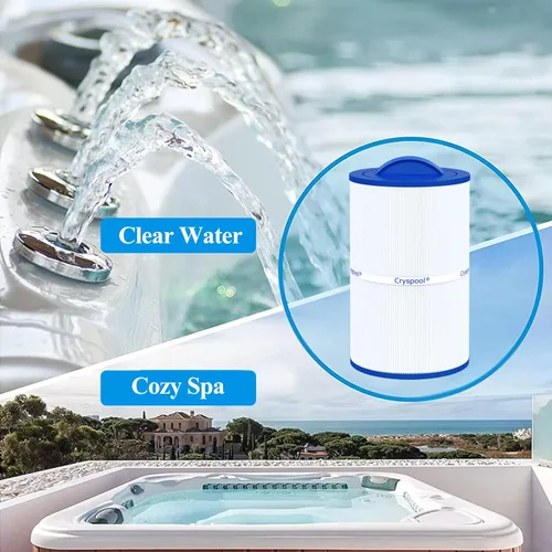 Miniatura 7 de Cryspool® 07022 Filtro compatible con Caldera 50, Caldera Spas, C-7350, 1019401, 73532, PCD50N, FC-3963, cartucho de filtro de spa de 50 pies